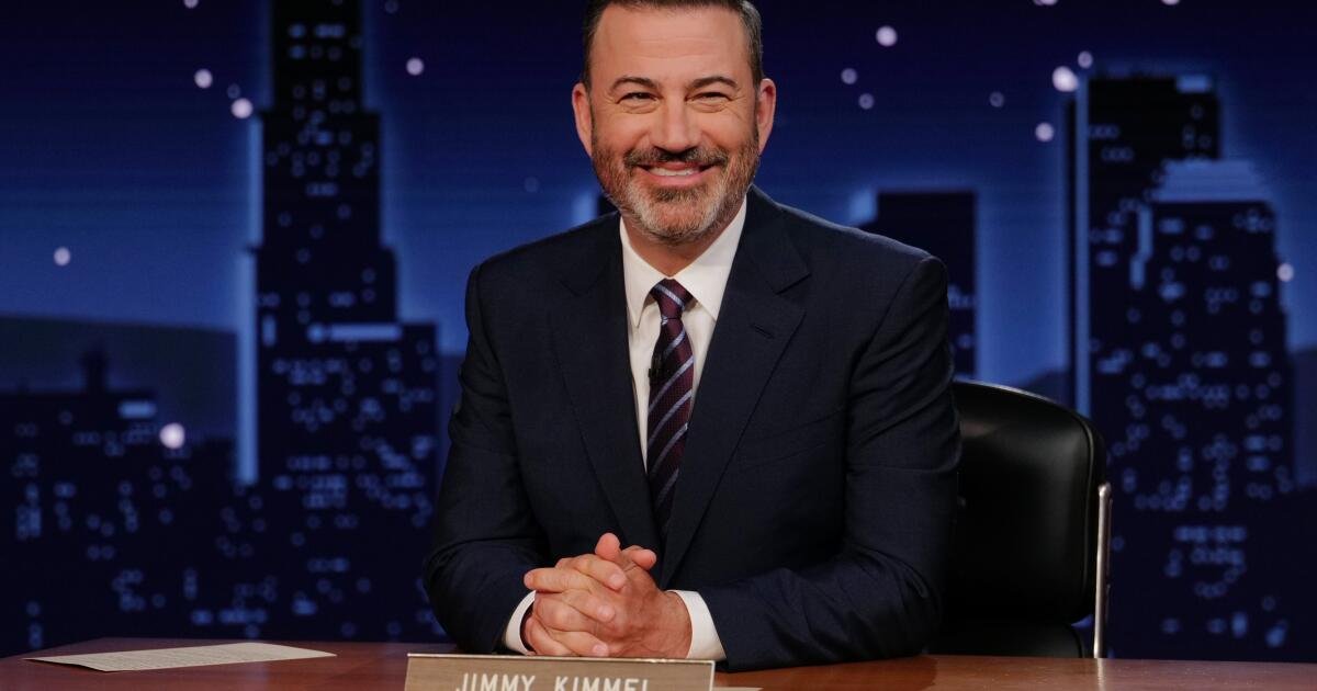 El regreso de Jimmy Kimmel anota 6.3 millones de espectadores en ABC, y muchos más en las redes sociales