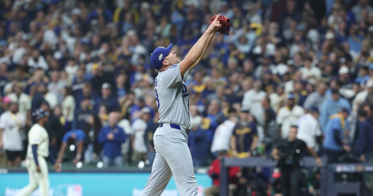 Se necesitó algo de suerte, pero finalmente le suceden cosas buenas a Blake Treinen de los Dodgers