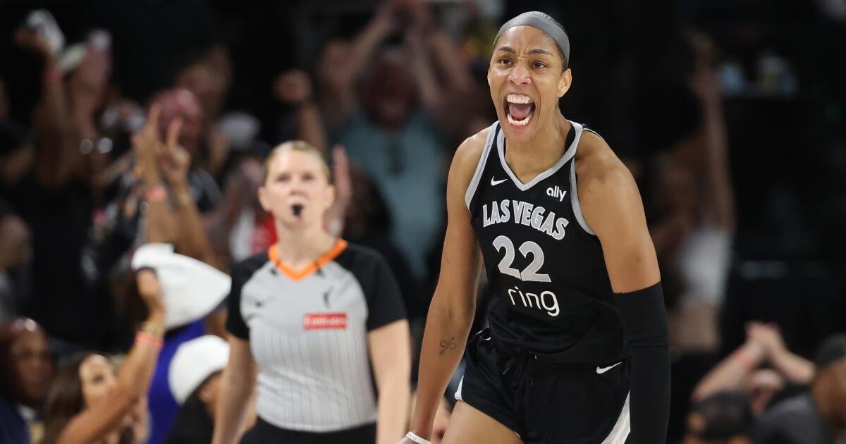 Finales de la WNBA: A’ja Wilson y Dana Evans lideran Aces más allá de Mercury en el Juego 1