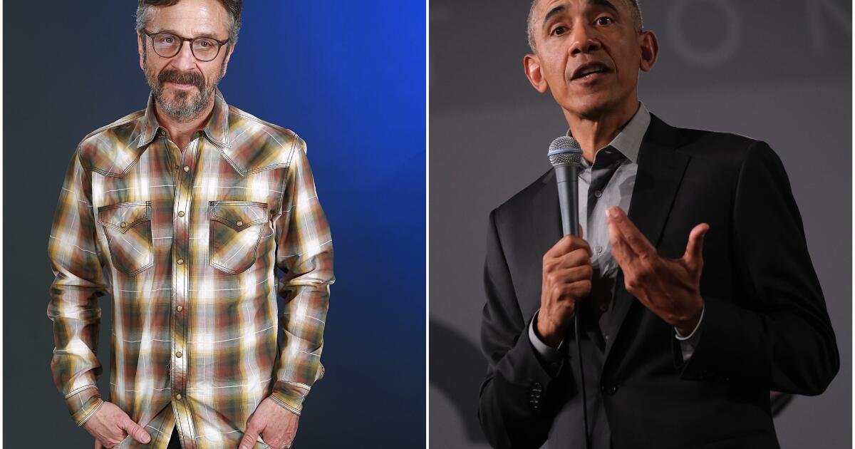 Esta es «una prueba», dice Obama sobre los Estados Unidos bajo Trump. Se sincera con el podcaster Marc Maron