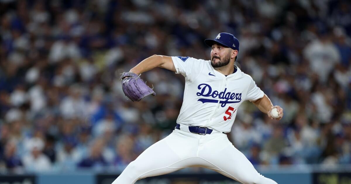 El bullpen de los Dodgers recibe un golpe con Alex Vesia oficialmente excluido del roster de la Serie Mundial