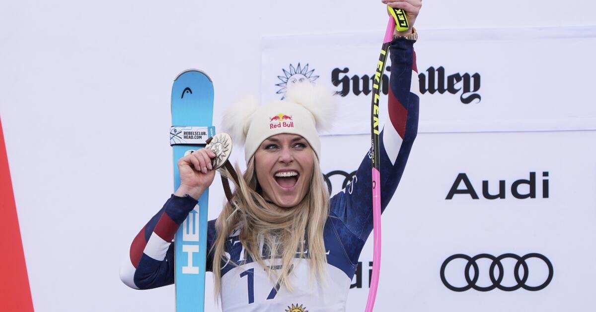 «Estoy en paz.» Lindsey Vonn dice que su regreso olímpico está impulsado por su amor por el esquí