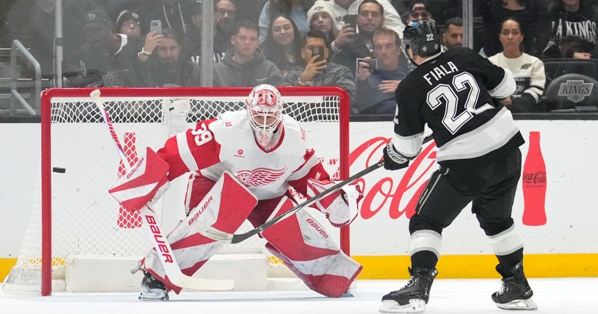 Los Kings pierden ante Detroit Red Wings en penales