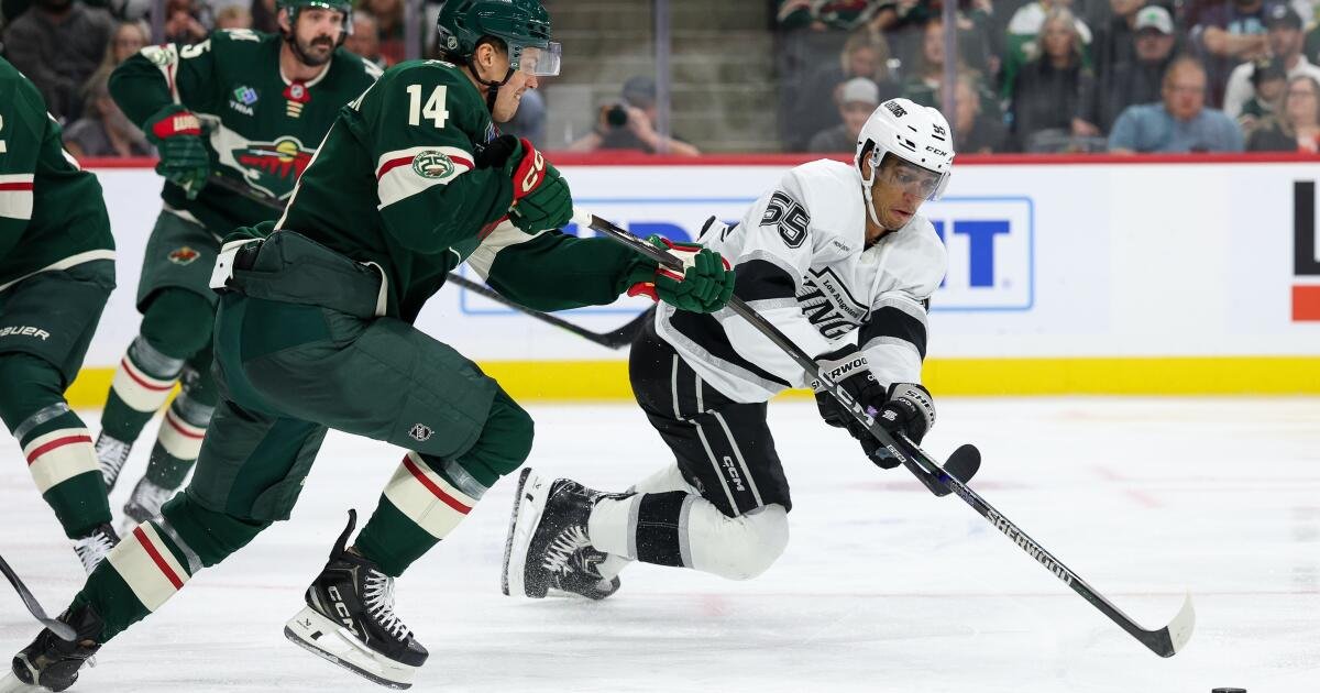 Los Kings anotan tres goles en el tercer tiempo pero pierden ante Wild en la tanda de penaltis