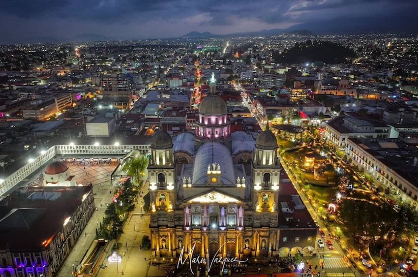 Toluca at night