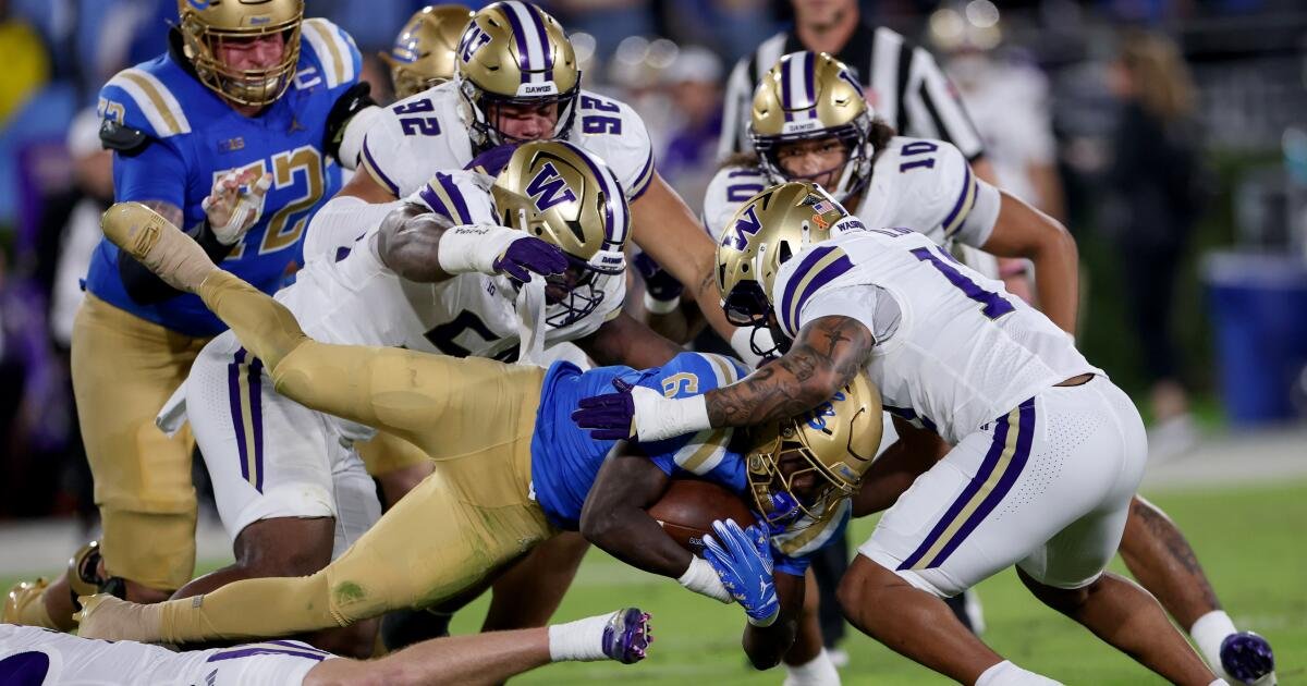 UCLA pierde ante Washington en posible canto del cisne del Rose Bowl para los Bruins