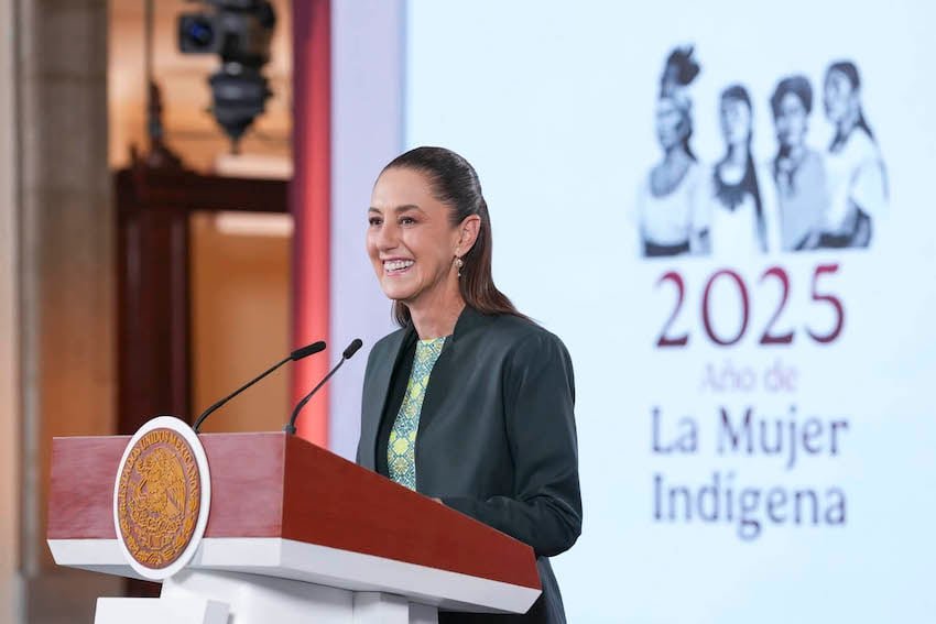 Sheinbaum agradece a artesanos indígenas por su estilo celebrado en el NYT: resumen de la mañanera del miércoles