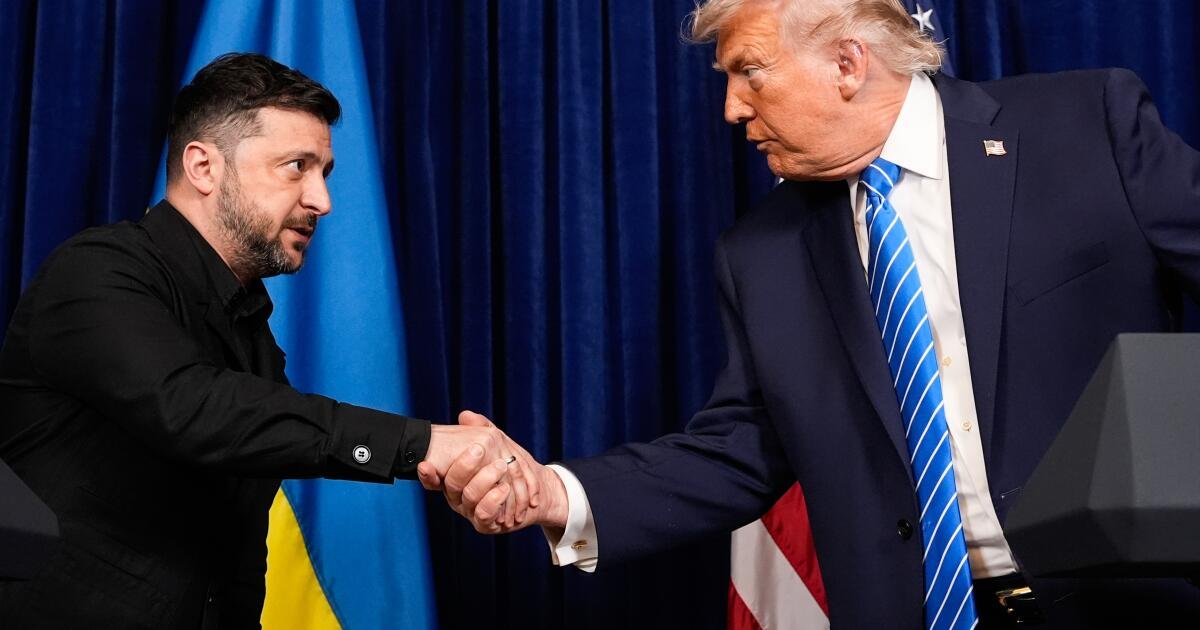 Zelensky trabaja una vez más para romper el control de Putin sobre Trump