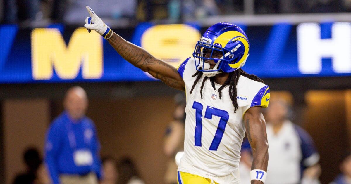 La estrella de los Rams, Davante Adams, está lista para superar a su mentor en la lista de touchdowns de todos los tiempos