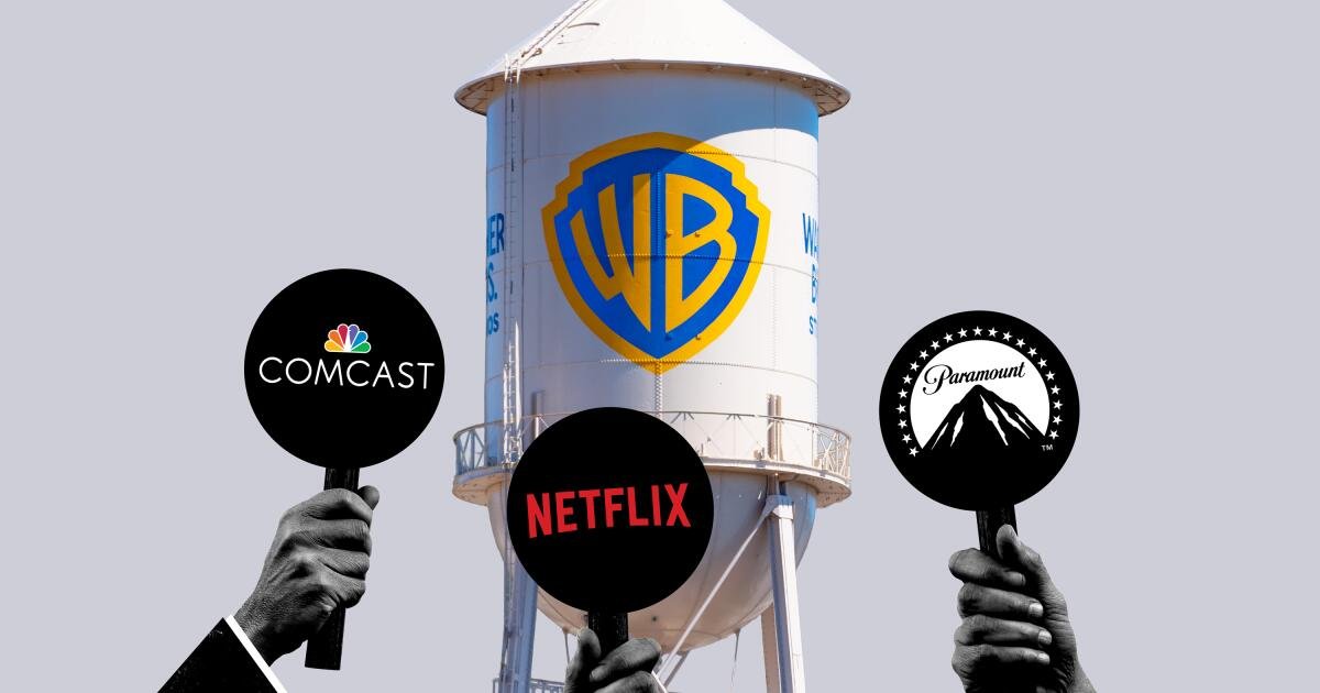 Paramount aporta más dinero en su oferta por Warner; Comcast quiere combinar activos con NBCUniversal