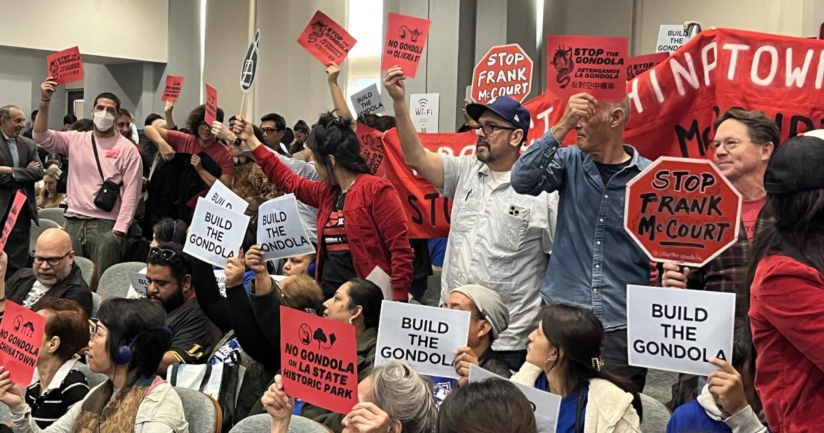 Metro vota para aprobar el proyecto de góndola del Dodger Stadium a pesar de las protestas