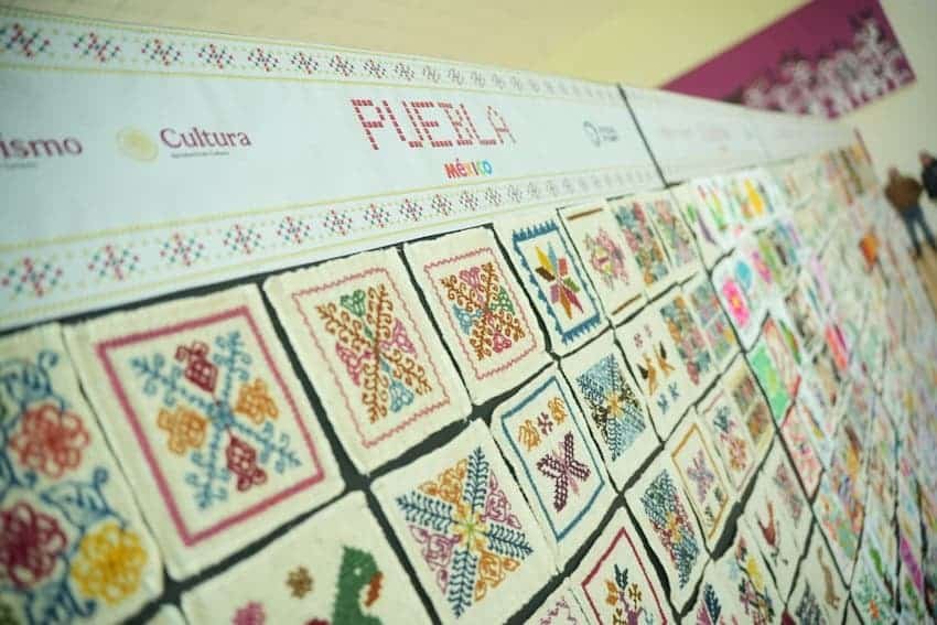 México reclama récord mundial Guinness por la exposición de bordado más grande del mundo