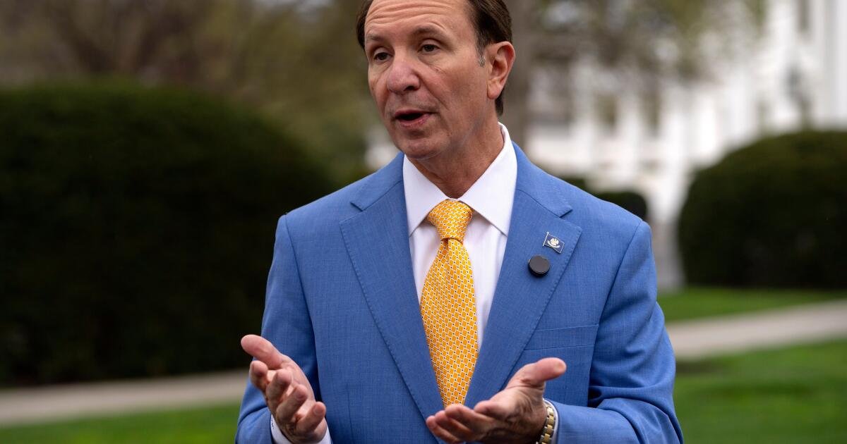 Como enviado de Trump, el gobernador de Luisiana, Jeff Landry, dice que quiere reunirse con groenlandeses y no con diplomáticos.