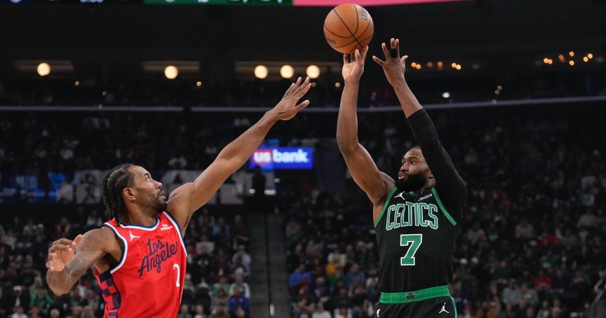 Jaylen Brown anota 50 y los Celtics ponen fin a la racha de seis victorias consecutivas de los Clippers